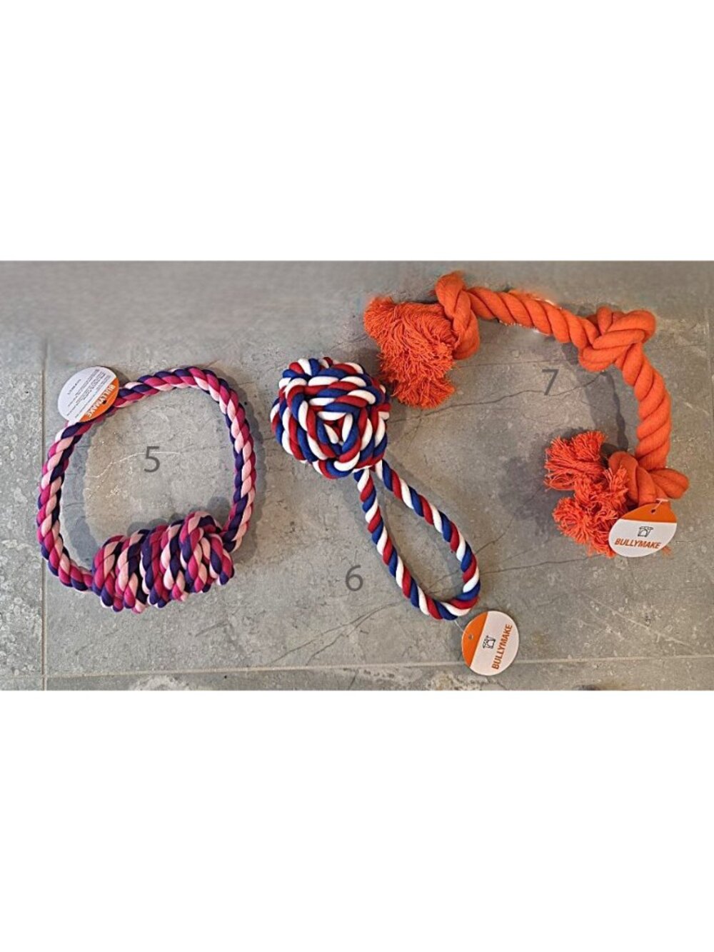 BULLYMAKE Dog Rope Power Chewer - Your Choice– NEW!!